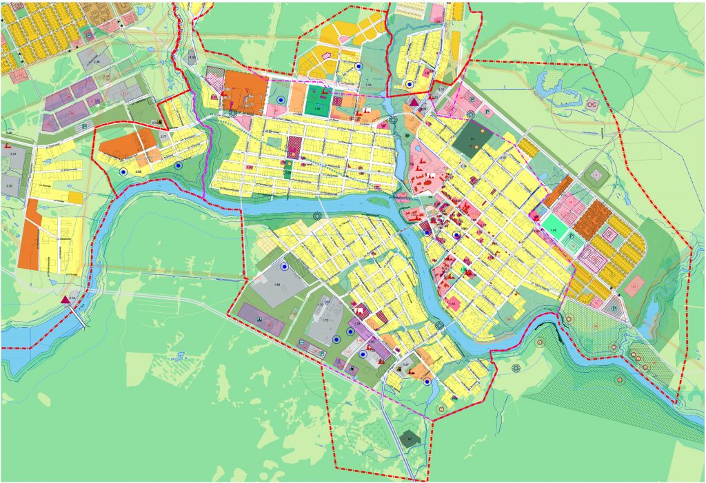 Карта градостроительной деятельности воронеж