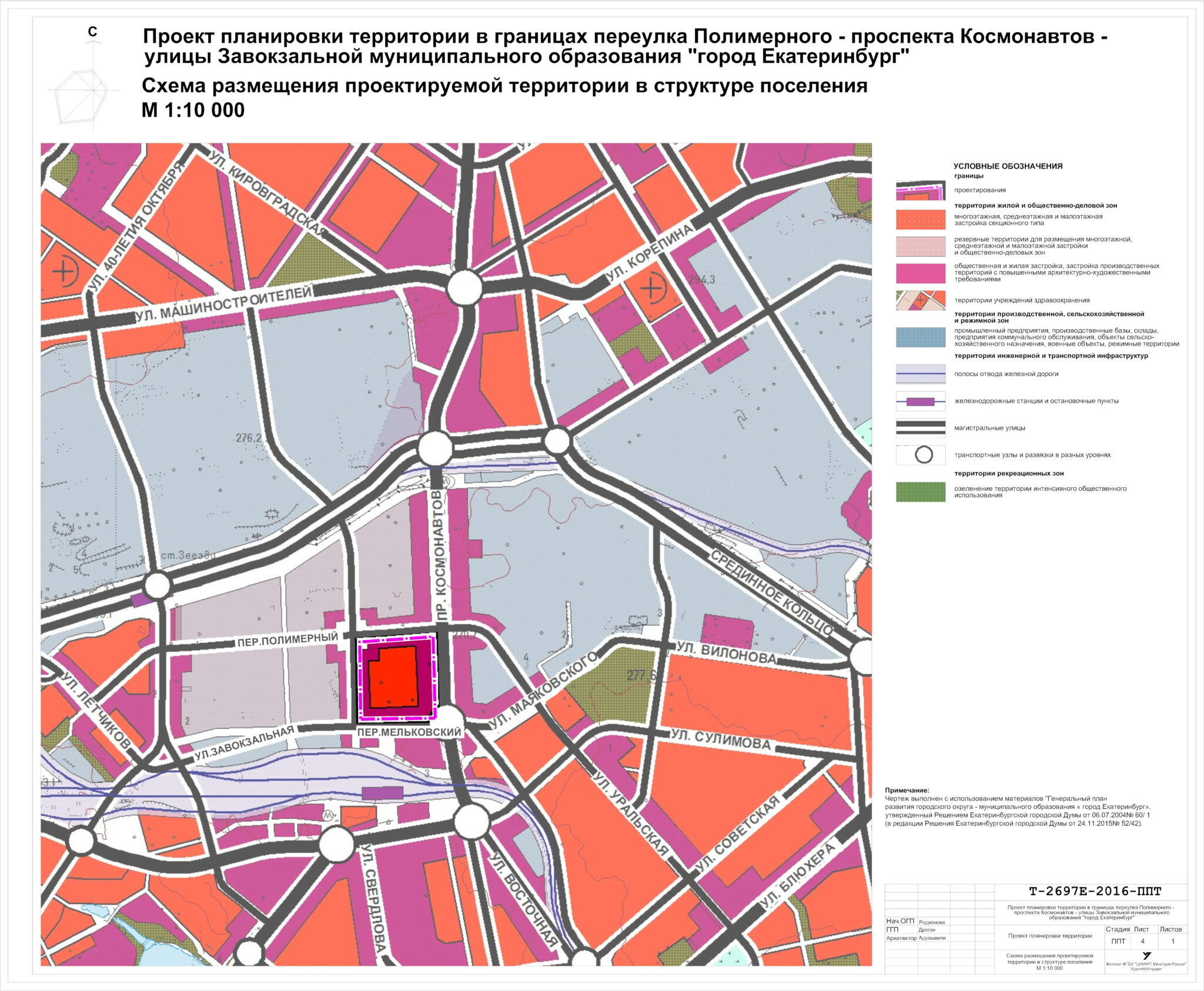 Проект планировки территории пермь